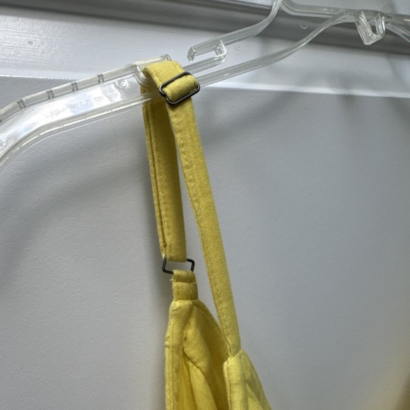 NWT GAP Sun Dress Midi Gauze Women's Plus Size 2XL Cotton Yellow Lightweight - Picture 3 of 11